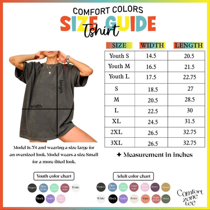 Comfort Colors® Aloha Shirt Retro Hawaii Graphic Tee Island Vibes Hula Girl T-Shirt Summer Beach Vacation Top State of Mind