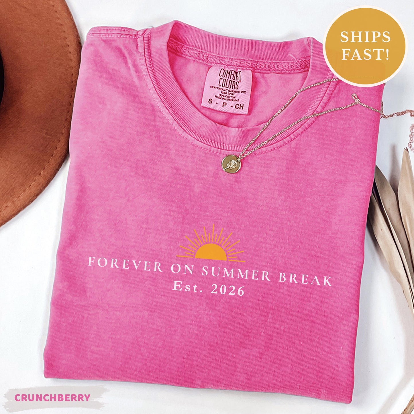 Teacher Retirement Tee Shirt, Forever On Summer Break 2026 shirt, Cute Summer Teacher Retiring Gift, School's Out Forever Graduation Shirt