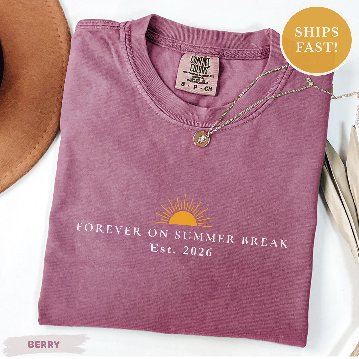 Teacher Retirement Tee Shirt, Forever On Summer Break 2026 shirt, Cute Summer Teacher Retiring Gift, School's Out Forever Graduation Shirt