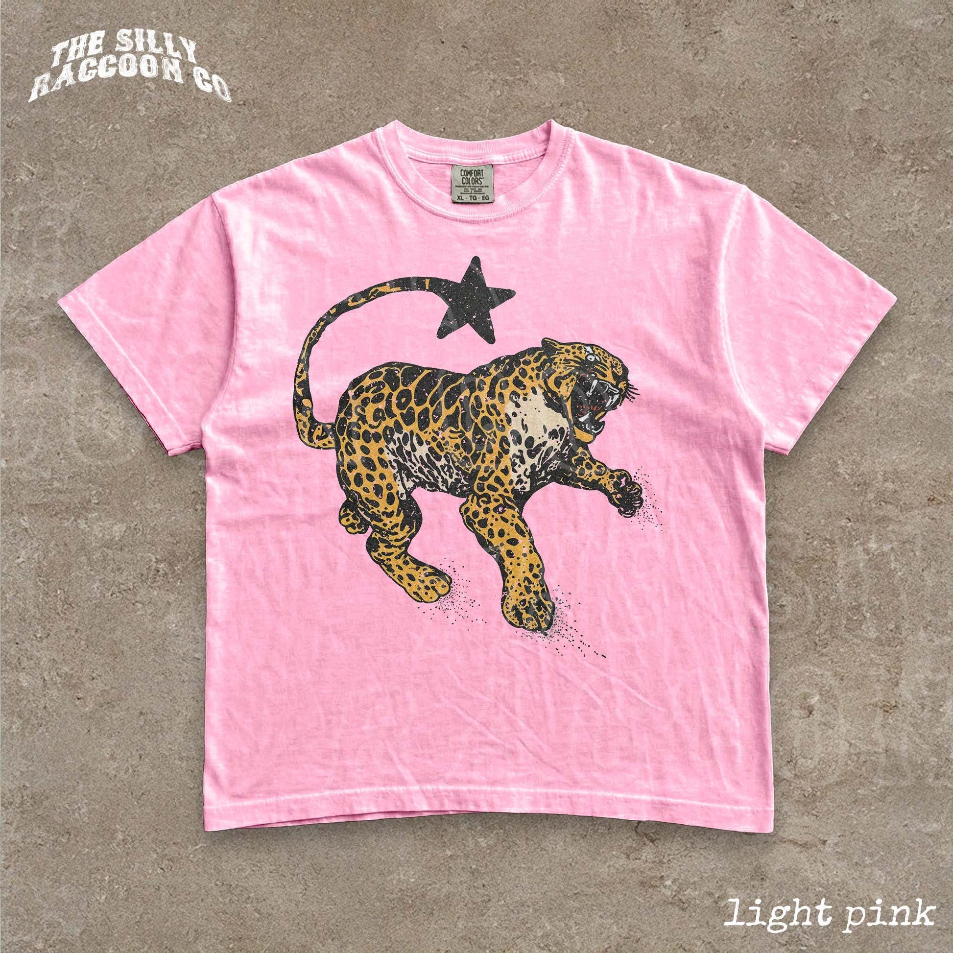 Vintage Inspired Jaguar Shirt Retro Nature Graphic Tee Trendy Animal Print Top Y2K Streetwear Clothing For Men Women Comfort Colors