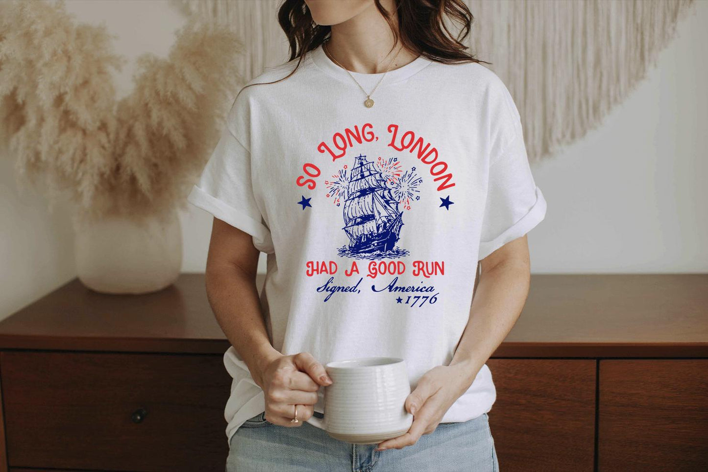 Patriotic Shirt Fourth Of July Tee Trendy July 4th So Long London Had A Good Run