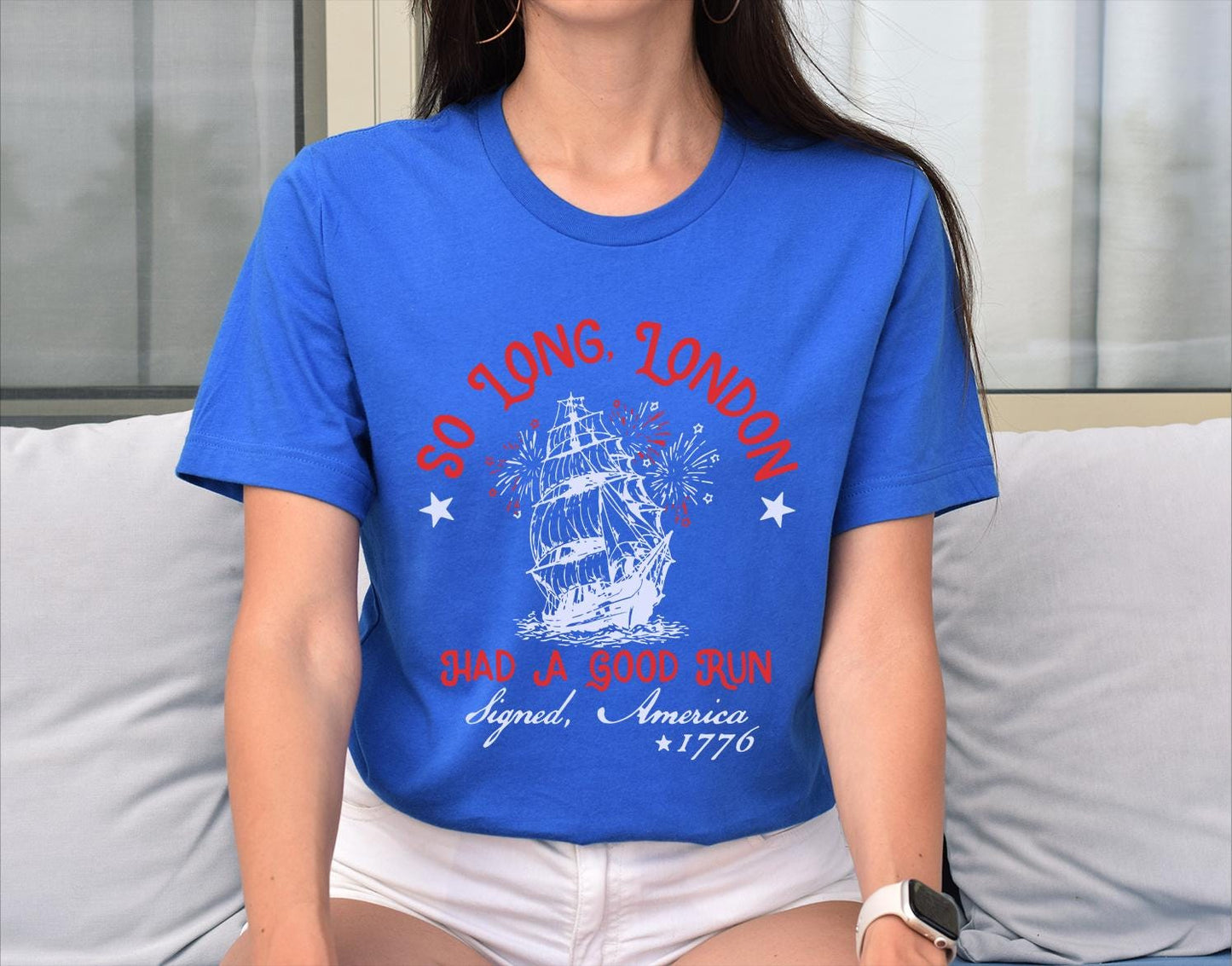 Patriotic Shirt Fourth Of July Tee Trendy July 4th So Long London Had A Good Run