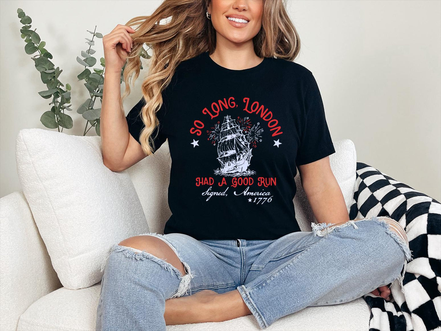 Patriotic Shirt Fourth Of July Tee Trendy July 4th So Long London Had A Good Run