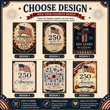 250 Anniversary Usa Flag Made In Usa, Patriotic House Flags 28X40 Double Sided, 250th Anniversary Usa Gifts, 250 Anniversary Usa Yard Flag
