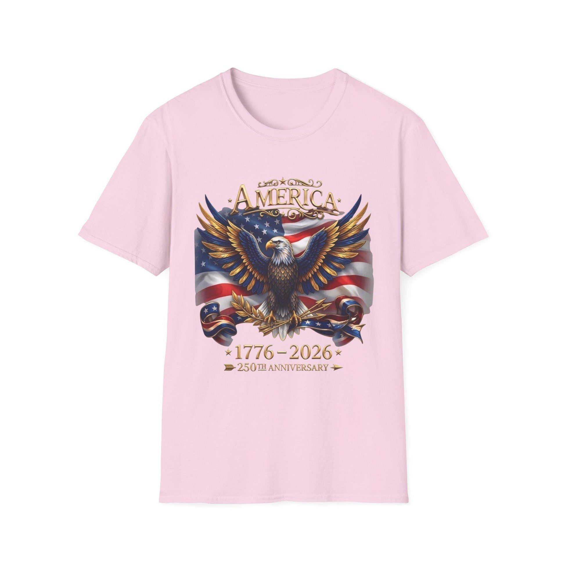 America 250th Anniversary Shirt, 1776-2026 Patriotic Eagle, USA Flag Tee, Fourth of July Gift, America Birthday T-Shirt