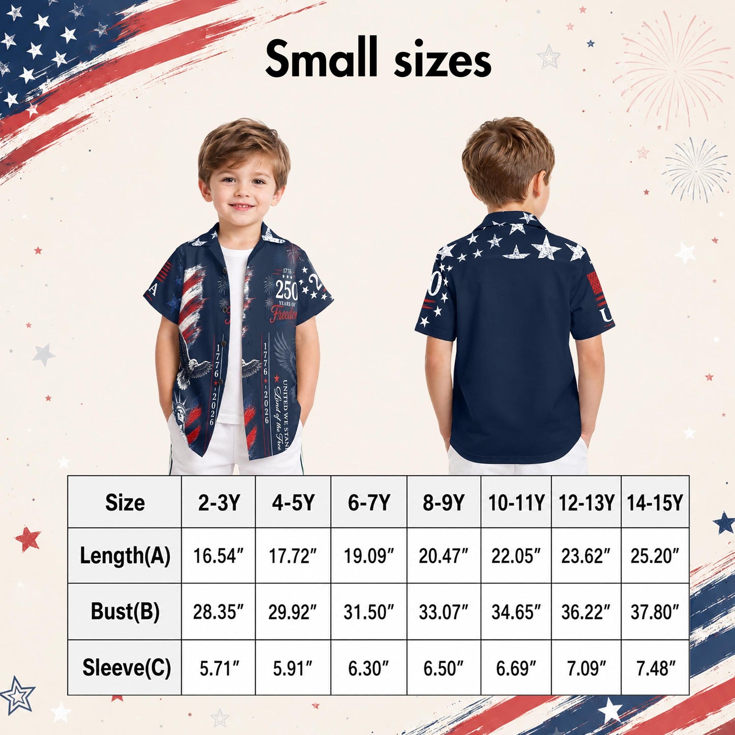 USA 250th Anniversary Mens Hawaiian Shirt, Retro American Flag Button Down, Patriotic 1776-2026 Independence Day Apparel