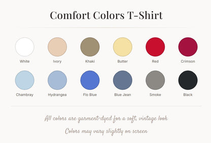 Embroidered 4th of July Comfort Colors Shirt, Patriotic Tee, American Flag Embroidered T-Shirt, Independence Day Gift