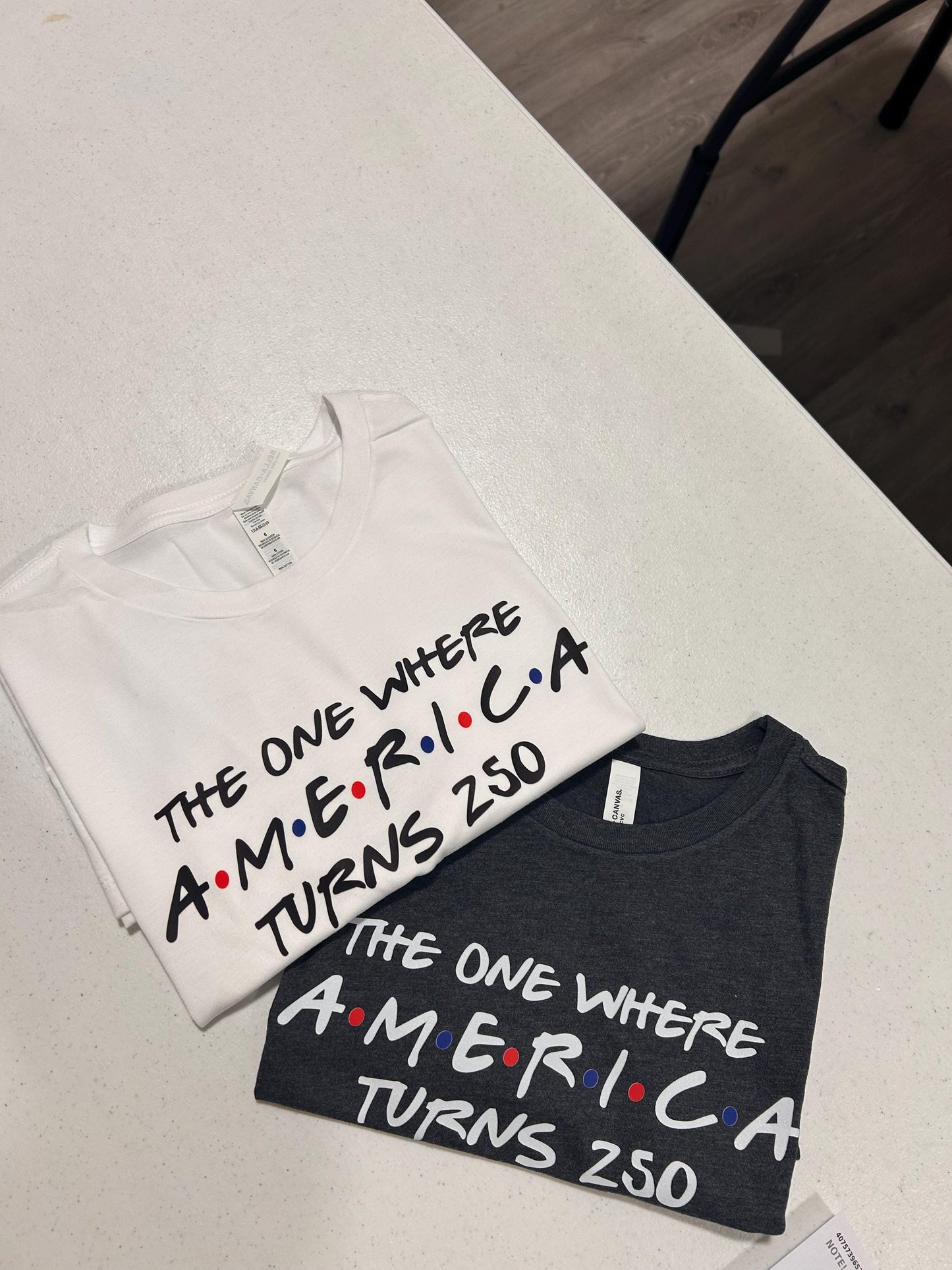 4th Of July Shirt America 250th Anniversary Tee, The One Where America Turns 250 Years Tshirt, 1776 2026 USA Shirts, Independence Day Shirt