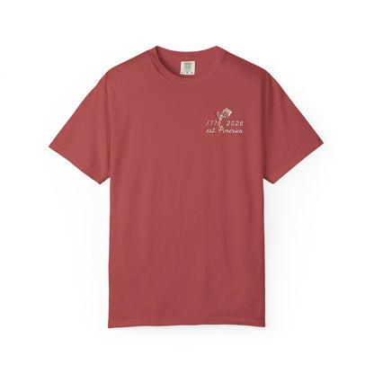 1776 shirt 2026 shirt usa 250 shirt america 250 years of freedom shirt july 4th shirt fourth of july shirt land of the free comfortcolors