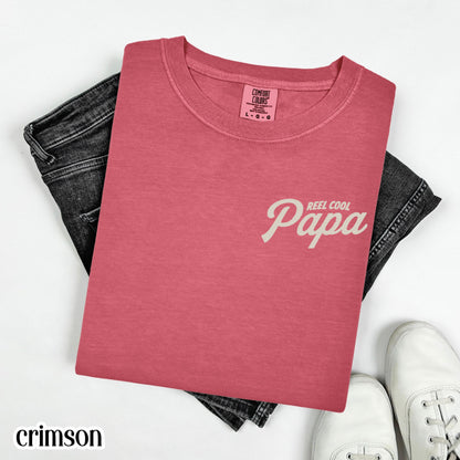Comfort Colors® Fathers Day Shirt Papa Grandpa T-Shirt Dad Fishing TShirt Fisherman Gift For Dad Fathers Day Gift Grandpa Birthday