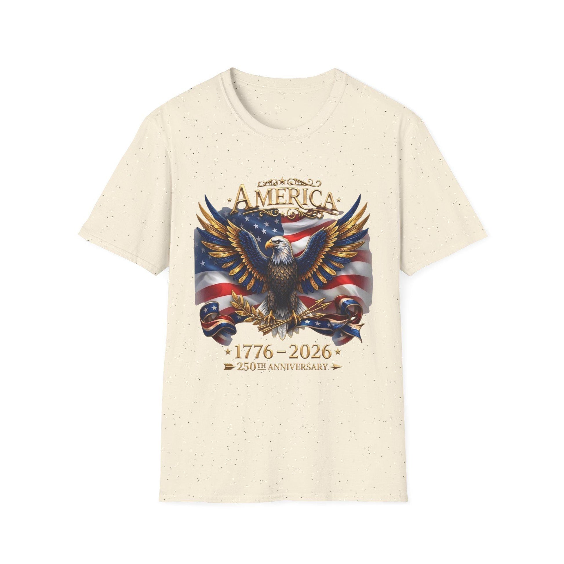 America 250th Anniversary Shirt, 1776-2026 Patriotic Eagle, USA Flag Tee, Fourth of July Gift, America Birthday T-Shirt