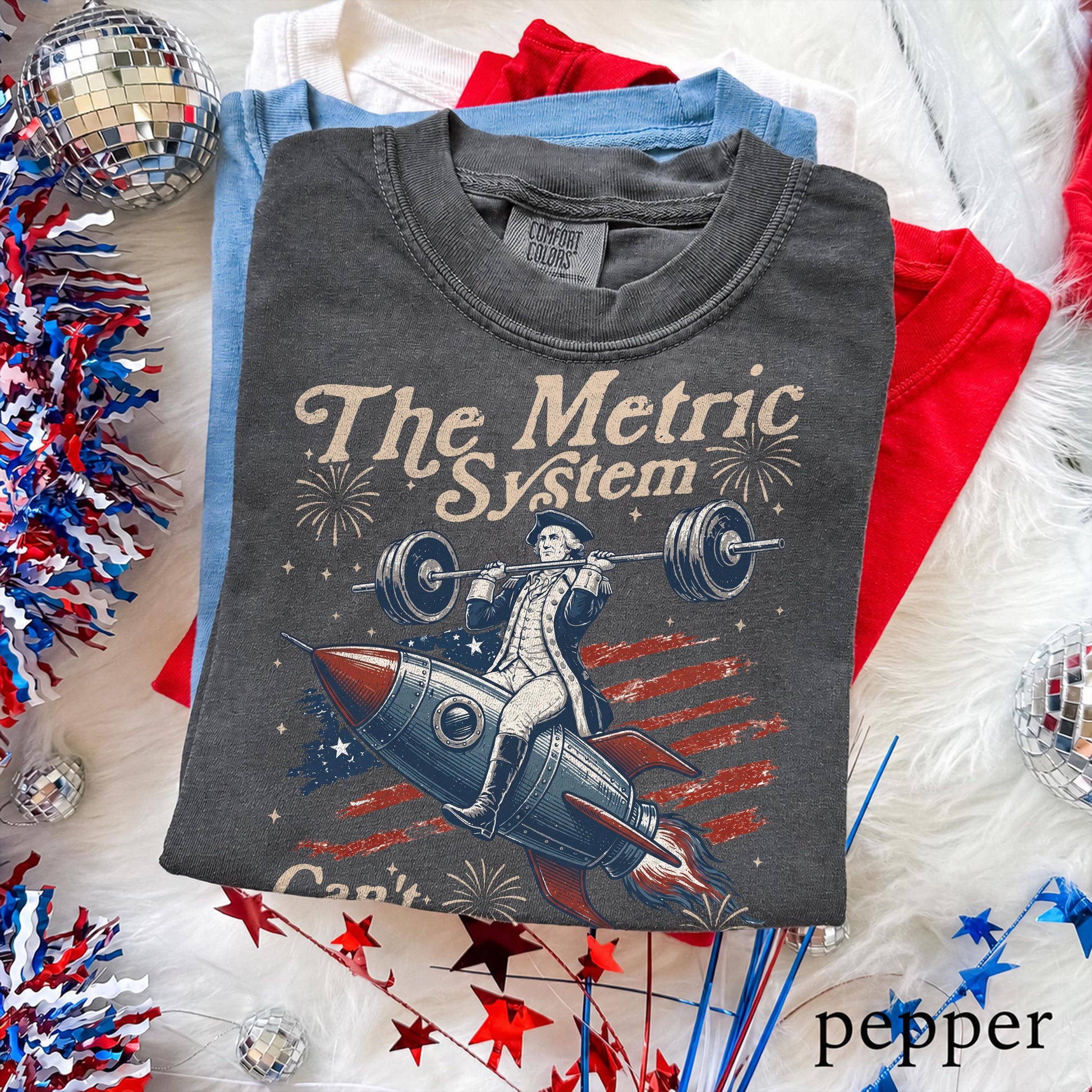Vintage Metric System Cant Measure Freedom Shirt, Funny Founding Father Gym, Sarcastic 4th Of July American Eagle Tshirt, Unhinged Meme Gift