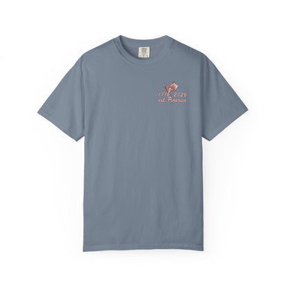 1776 shirt 2026 shirt usa 250 shirt america 250 years of freedom shirt july 4th shirt fourth of july shirt land of the free comfortcolors