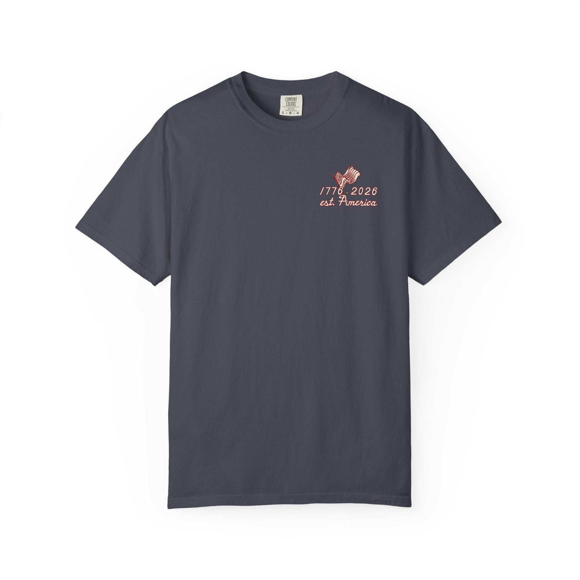 1776 shirt 2026 shirt usa 250 shirt america 250 years of freedom shirt july 4th shirt fourth of july shirt land of the free comfortcolors