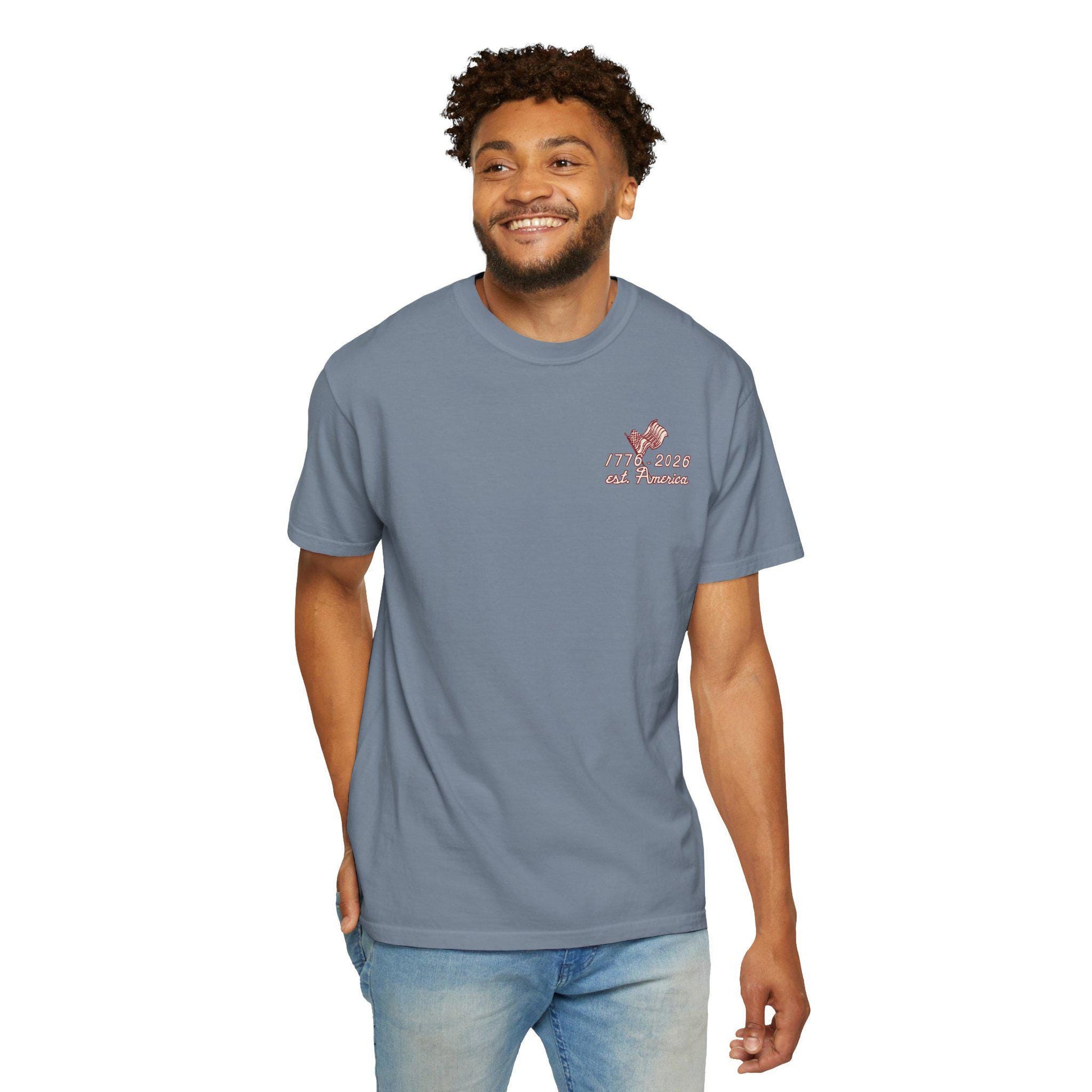 1776 shirt 2026 shirt usa 250 shirt america 250 years of freedom shirt july 4th shirt fourth of july shirt land of the free comfortcolors