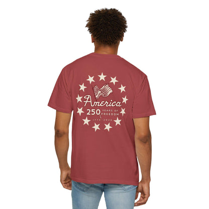 1776 shirt 2026 shirt usa 250 shirt america 250 years of freedom shirt july 4th shirt fourth of july shirt land of the free comfortcolors