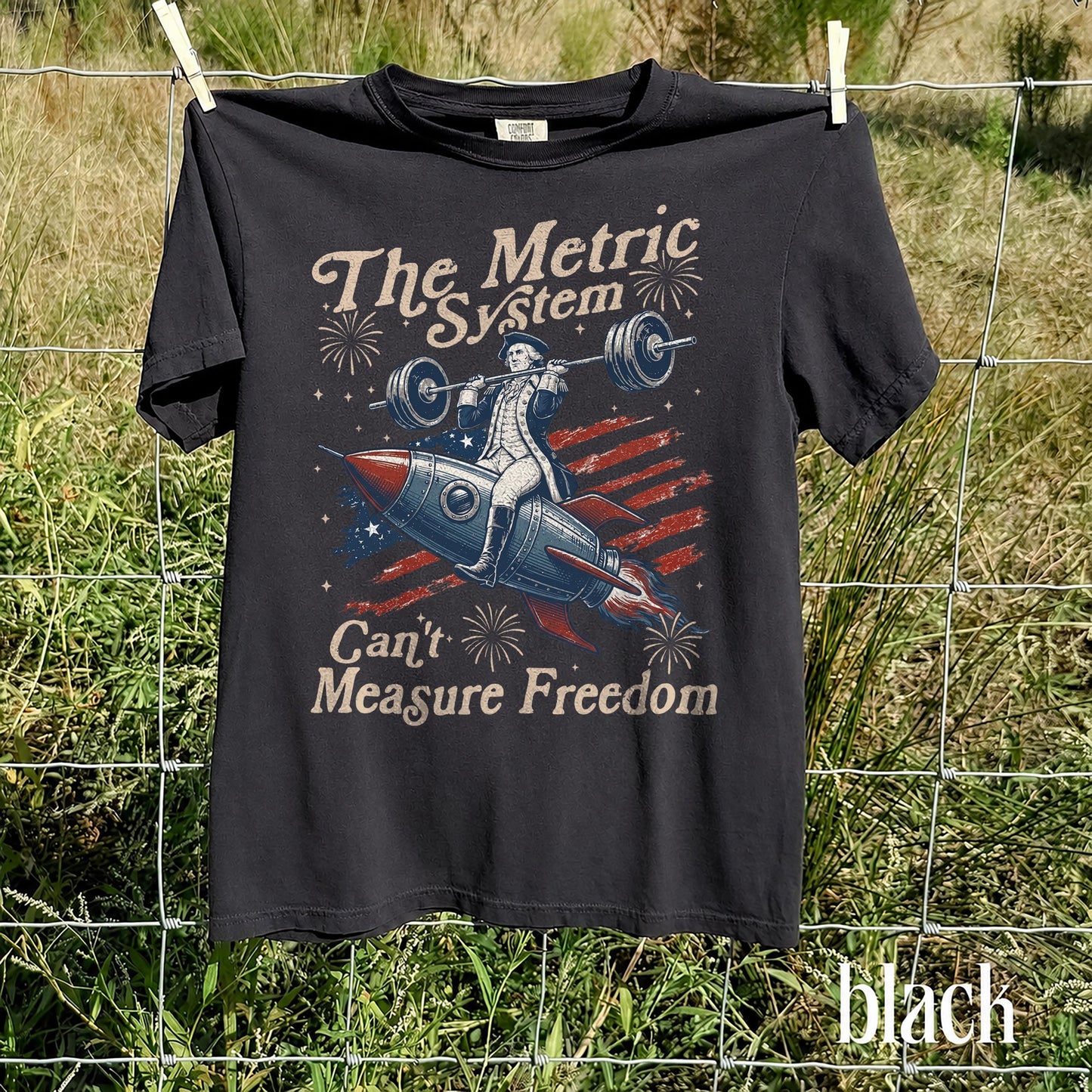 Vintage Metric System Cant Measure Freedom Shirt, Funny Founding Father Gym, Sarcastic 4th Of July American Eagle Tshirt, Unhinged Meme Gift